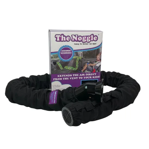 NOGGLE El sistema de aire acondicionado personal para niños para mantenerlos frescos en el asiento trasero, 6 pies, hielo negro