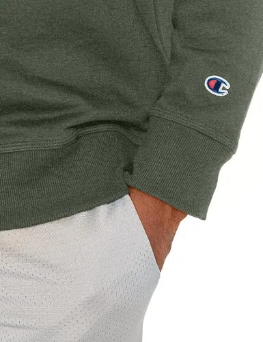 Miniatura 22 de Champion Sudadera de forro polar de peso medio con cuello redondo para hombre (regular o grande y alto)