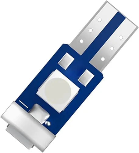 Miniatura 2 de 20 luces LED T5 para tablero de automóvil, súper azul 74 37 2721 PC74 de repuesto con enchufe de bloqueo giratorio, para puerta interior, cúpula