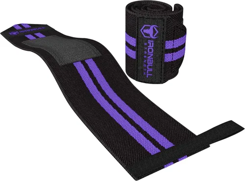 Miniatura 3 de Muñequeras para Mujeres con Presillas para el Pulgar - 12" Grado Profesional - Soporte y Compresión de Muñeca para Entrenamiento Cruzado