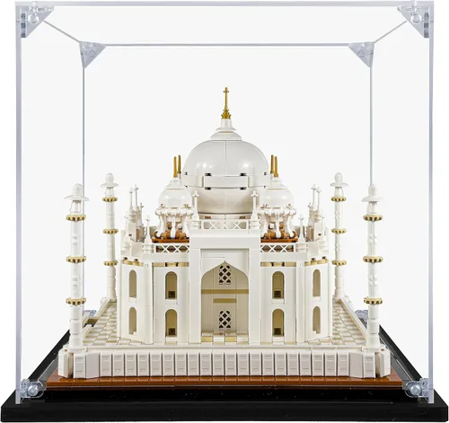 Miniatura 2 de Vitrina acrílica compatible con LEGO Taj Mahal #21056, vitrina a prueba de polvo (solo funda) (juegos de Lego no incluidos)