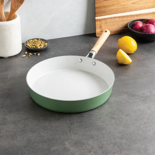 Miniatura 6 de Nordic Ware Sartén para Freír Antiadherente de Cerámica Cardamomo de 12 Pulgadas