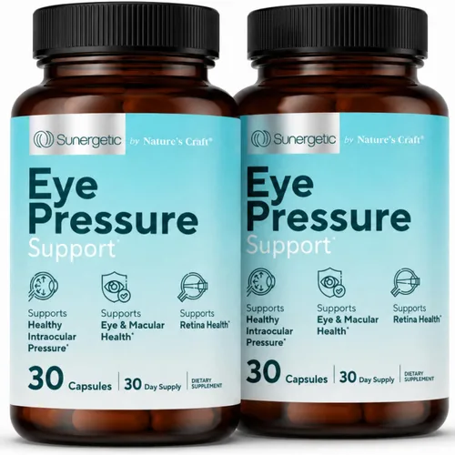 Miniatura 9 de Sunergetic Suplemento prémium para apoyar la presión ocular, suplemento para la presión ocular con azafrán, luteína, zeaxantina, arándano y corteza