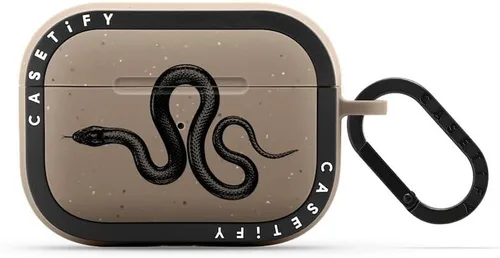 Miniatura 12 de CASETiFY Bounce Airpods Pro (1ª/2.ª generación) - Funda con anillo, negro Kingsnake - carbón mate
