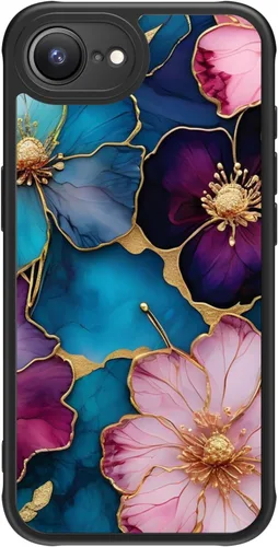 Miniatura 142 de FUNMIKO Funda para iPhone 16 Plus, carga inalámbrica y protección de grado militar, diseño floral moderno para mujeres y niñas, funda antideslizante