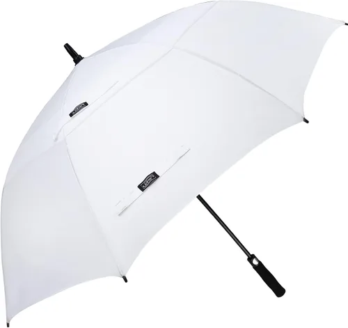 Miniatura 12 de G4Free Paraguas de Golf Automático Abierto de 47/54/62/68 Pulgadas de Tamaño Extra Grande con Doble Cubierta Ventilada Resistente al Viento e