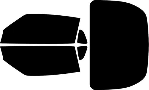 True Line Automotive Tinte precortado para ventana de automóvil compatible con Nissan 370Z Coupe 2009-2020 – 20% todas las ventanas laterales y