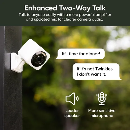 Miniatura 6 de WYZE Cam v4 (Modelo más reciente), Cámara de seguridad AI de 2.5K, Cámaras para interiores y exteriores para seguridad del hogar, Monitor para bebés