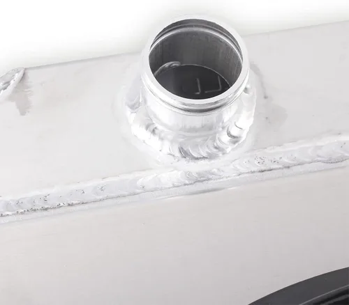 Miniatura 5 de Radiador de enfriamiento de aluminio de alto rendimiento de 3 filas con núcleo de rendimiento con carcasa de ventilador (2x30.5 cm de diámetro)