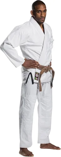 Miniatura 3 de Ronin Plain BJJ Gi - Uniforme profesional brasileño de Jiu Jitsu - 100% algodón preencogido más fino de 14.82 ozm