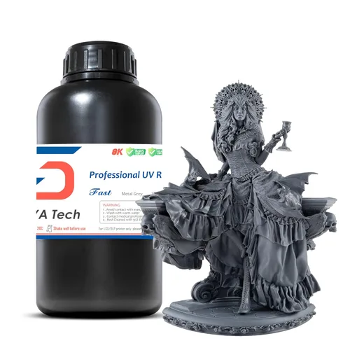 Miniatura 19 de Siraya Tech Resina de impresora 3D rápida similar a ABS de 405 nm, curado UV, no frágil, alta precisión, líquido de impresión 3D, resina