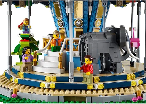Miniatura 3 de LEGO Creator Expert Carousel 10257 Kit de construcción (2670 piezas)