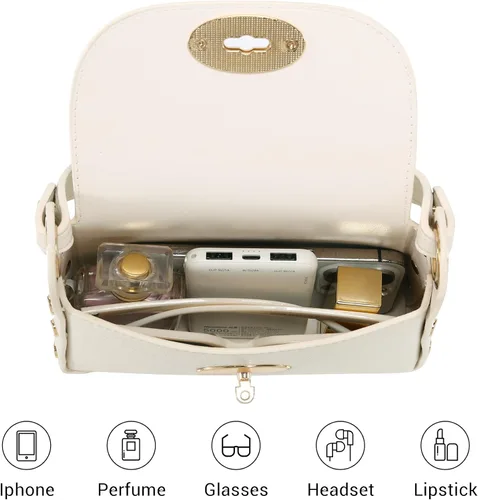 Miniatura 5 de VONMAY Women Small Crossbody Bag Studded Evening Bags Clutch Purse Mini Satchel Handbag for Wedding Prom Cocktail Party