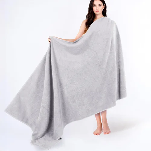 Miniatura 88 de Cotton Paradise - Juego de 4 toallas de mano para baño, 100% algodón turco, toallas suaves y absorbentes para la cara, toallas de mano color gris