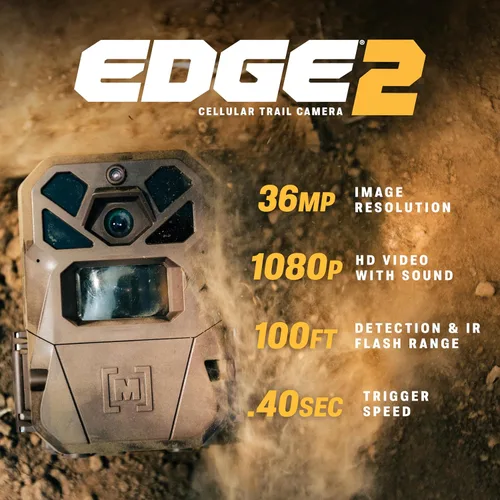 Miniatura 2 de Moultrie Edge 2 Cellular Trail Camera - Auto Connect Nationwide 4G LTE - On Demand 36MP Photo - 1080P Video with HD Audio - 100 Ft Detection Range
