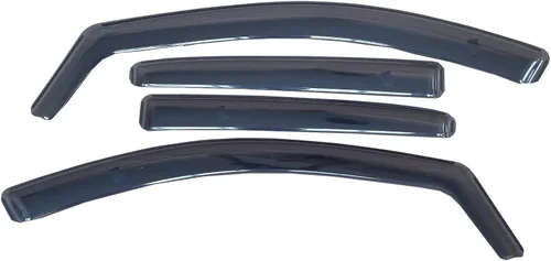 Miniatura 2 de inchannel - Visera de ventana compatible con Chevy Equinox 2018-2024, deflector de ventilación de viento, humo, 4 piezas