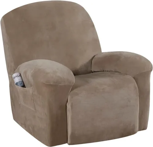 Miniatura 20 de H.VERSAILTEX 1 Pieza Funda para Sillón Reclinable de Terciopelo Fundas Deslizantes para Sillón Reclinable Fundas Deslizantes para Sillón Reclinable