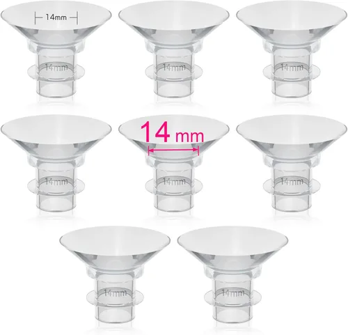 Miniatura 21 de Inserto de brida de 0.709 in compatible con brida de 0.945 in/escudo de extractores de leche, para Momcozy S9 Pro S10 S12 Pro Medela Spectra Elvie