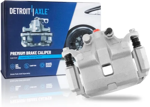 Miniatura 141 de Detroit Axle - 4 pinzas de freno para Honda Element 2003-2011 Pinzas de freno de disco con soportes 2004 2005 2006 2007 2008 2009 2010 reemplazo