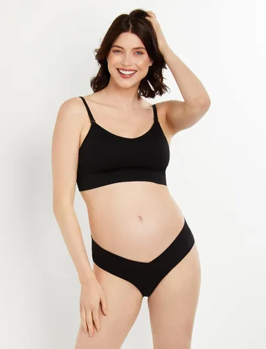 Miniatura 4 de Motherhood Maternity Paquete de 3 bragas de bikini de maternidad para mujer