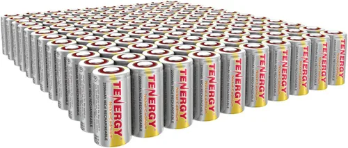Miniatura 7 de Tenergy SubC - Batería recargable NiCd de 2200 mAh (sin pestañas), paquete de 15