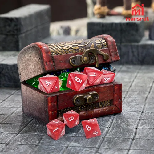 Miniatura 3 de Juego de 10 dados de 8 caras, D8 surtidos poliédricos con números para juegos de mesa DND RPG MTG, actividades en el aula, fiesta, mesa