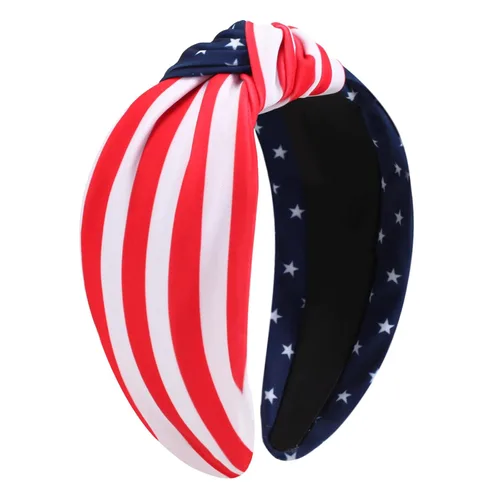 Miniatura 32 de Ardorchid Bandana Diadema de Bandera Americana Roja Blanca y Azul Diademas Patrióticas de EE.UU. para Hombres y Mujeres Bufanda de Cuello y Cara