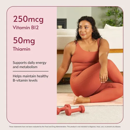Miniatura 5 de Bariatric Advantage Complejo B-50 con B12 activo, suplemento de alta potencia que contiene todas las vitaminas B esenciales con colina, inositol