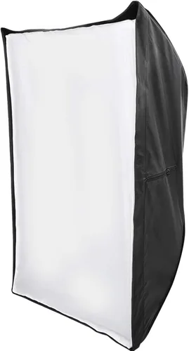 Miniatura 3 de Difusor de softbox para paraguas, 23.6 x 35.4 in, de nailon, rectangular, con rejilla, tela suave, estudio al aire libre, equipo de fotografía