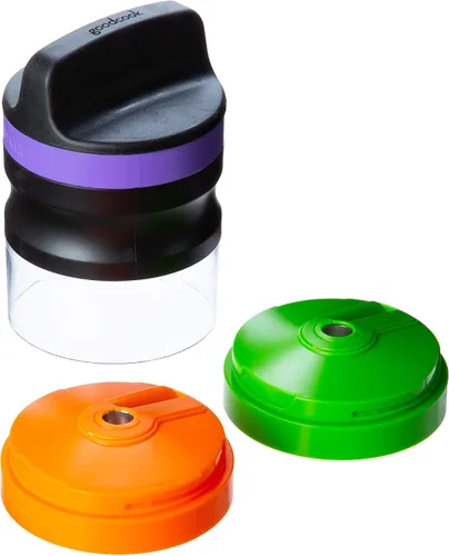 Miniatura 3 de Good Cook 10807 Spiralizer - Cortador de verduras de mano, 3 en 1, cortador en espiral de verduras de alta resistencia, máquina para hacer