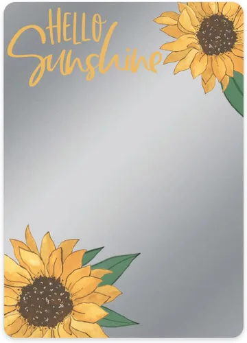 Miniatura 7 de Canopy Street Slay - Espejo magnético para todo el día, 5 x 7 pulgadas, inastillable, octágono, inspirador, accesorio para casillero escolar