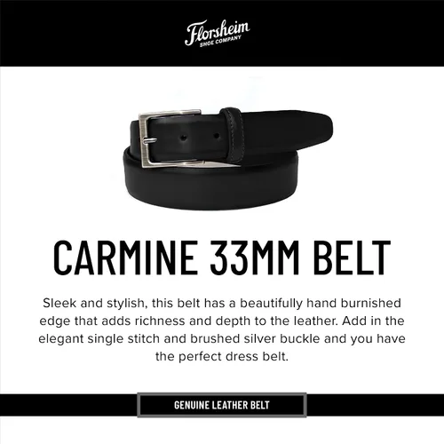 Miniatura 2 de Florsheim Carmine 33mm Belt Mens
