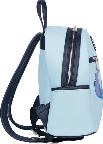 Miniatura 3 de Loungefly Mini mochila Disney Stitch, Azul, Mochila