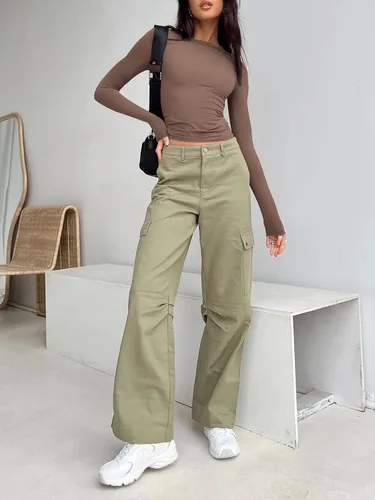 Miniatura 4 de Trendy Queen Camisetas de manga larga para mujer, a la moda, para otoño, 2023, básicas, para entrenamiento, ajustadas, Y2K