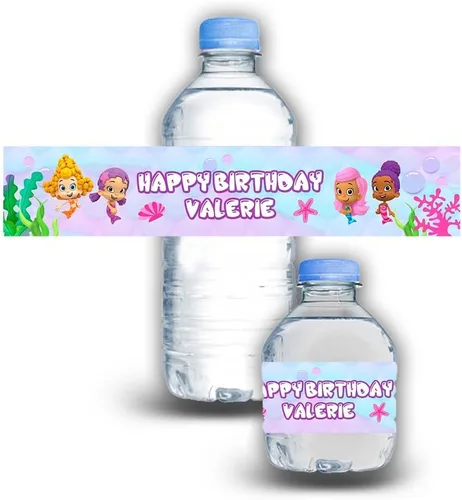 Miniatura 15 de Calcomanías impermeables para botellas de agua para niños, personalizables, paquete de 12 (coches)