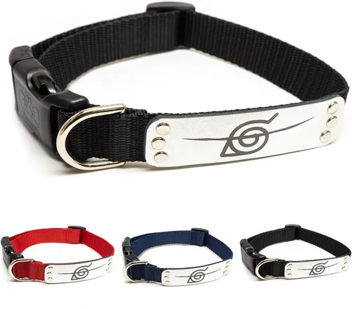 Miniatura 16 de Collar de Perro Naruto para Perros Grandes, Mediano, Collares para Cachorros XS/Pequeños – Collar de Perro de Anime Naruto Shippuden Hidden Leaf