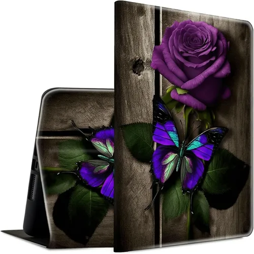 Miniatura 29 de Funda para tablet Kindle Fire HD 10 y 10 Plus de 11ª generación 2021, ligera, con soporte ajustable, con función de encendido y apagado automático