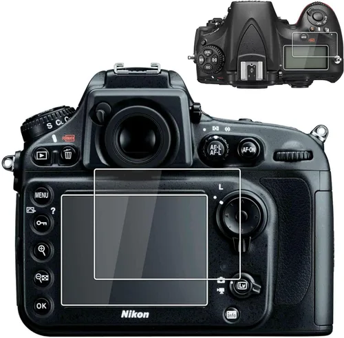 Miniatura 11 de kinokoo Protector de pantalla Z50 II Zf - Película de vidrio templado de dureza 9H de 0.010 in para cámara Nikon Z50 II Zf Z5 Z5 II Z6 II Z6 II Z