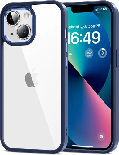 Miniatura 117 de HOOMIL Funda para iPhone 7 Plus/iPhone 8 Plus de 5.5 pulgadas, no amarillea, protección contra caídas, cubierta trasera dura transparente