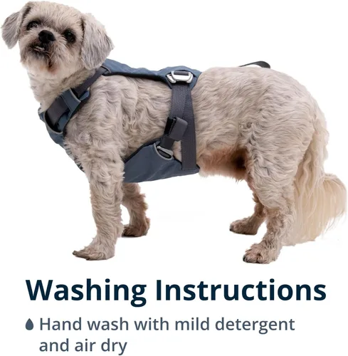 Miniatura 7 de Ruffwear, Load Up - Arnés de automóvil para perro, acolchado ajustable, sujeción de viaje con accesorio universal para cinturón de seguridad