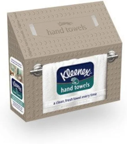 Miniatura 10 de Kleenex Toallas de papel desechables para manos, 6 cajas, 60 toallas por caja (360 toallas en total), el empaque puede variar