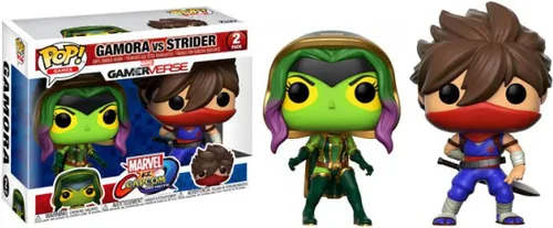 Funko Pop! TV: Marvel Vs Capcom - Figura coleccionable de Gamora Vs Strider