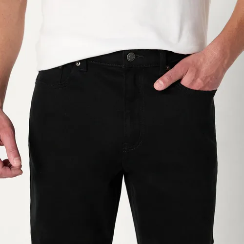 Miniatura 5 de Amazon Essentials - Pantalones vaqueros de elástico bajo de corte recto para hombre