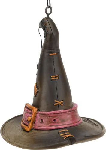 Miniatura 6 de Tree Buddees Sombrero de bruja con adorno de araña para Halloween