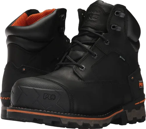 Miniatura 14 de Timberland PRO Botas de trabajo industriales para hombre de 6.0 pulgadas, Boondock, con puntera de composite, impermeables y aisladas Marrón