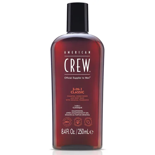 Miniatura 16 de American Crew Champú, acondicionador y gel de baño para hombres, 3 en 1, 3.3 onzas líquidas