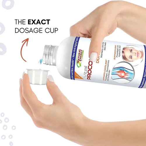 Miniatura 7 de Natural Energy Vital Procollagen - Proteína de colágeno hidrolizada líquida con ácido hialurónico y sulfato de glucosamina condroitina factor