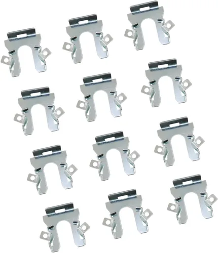 Miniatura 6 de Carcasa de faro ajustando pivote con clips de retención de acero compatible con Ford F250 F350 F450 Bronco Lincoln Mercury F2AB13N020AA MMO05268 12