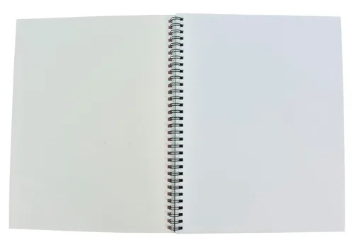 Miniatura 3 de Sax bloc de práctica de dibujo con espiral - 8 1/2 x 11 pulgadas - 100 hojas por bloc - Color blanco