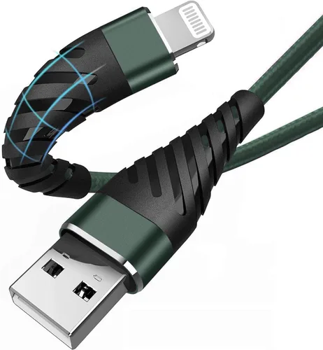 Miniatura 18 de Cable de carga para iPhone de 3 pies para [certificado MFi de Apple], (paquete de 2) cable Lightning CyvenSmart de 3 pies, cable de carga rápida